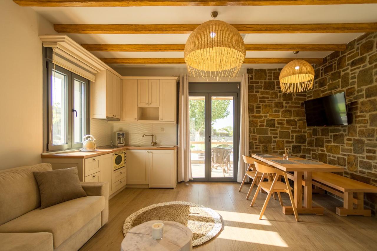 Aphrodite Stone Apartments Moudhros Экстерьер фото
